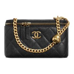 Chanel Сумка-коробка из личиевой зернистой телячьей кожи ap3204-b10260-94305