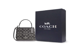 Coach Лайса Текстильная Сумка Через Плечо Кроссбоди Клатч Женская Бронза cx576-svni