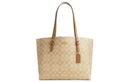 Coach Сумка-шоппер Mollie Coated Canvas с кожаными вставками 1665-imnlj