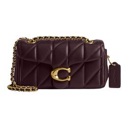 Coach Коричневая овчинная сумка кроссбоди через плечо маленькая женская cp149-b4yds