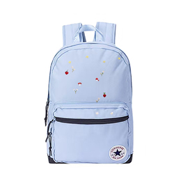 Converse Средний рюкзак из полиэстера для женщин Light Haze Blue, Small Flower cv2413022ps-002(team354-彩槿) | small flower
