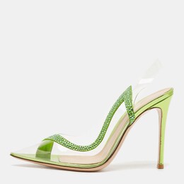 Gianvito Rossi: Прозрачные туфли 