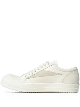 Rick Owens panelled leather sneakers 31018233