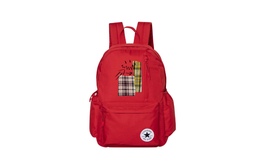 Converse Полиэстеровый рюкзак обычный унисекс красный, Ghost Face Plaid cv2213004ps-002(team80-恶魔苹果) | ghost face plaid