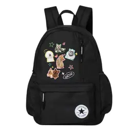 Converse Полиэстеровый рюкзак средний унисекс черный, WOW cv2213004ps-001（team378-jx x1） | wow