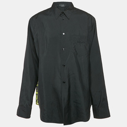 Versace: Чёрная рубашка 