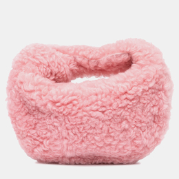 Bottega Veneta Pink Mini Shearling Jodie Bag 1139275