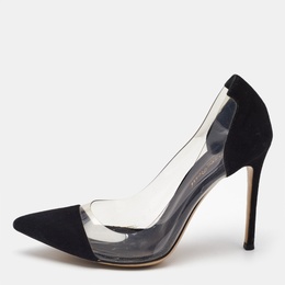 Gianvito Rossi: Чёрные туфли  Plexi