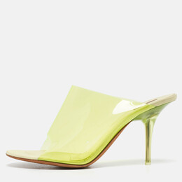 Yeezy: Зелёные сандалии 