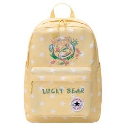 Converse Полиэстеровый рюкзак среднего размера унисекс яично-желтый, Lucky Bear cv2443023ps-002(team378-gg p4) | lucky bear