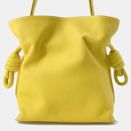 Loewe Yellow Leather Medium Flamenco Shoulder Bag 1157676