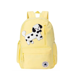 Converse Полиэстеровый рюкзак среднего размера унисекс светло-желтый, Cloud Puppy cv2413026ps-004(team354-殊鲸) | cloud puppy