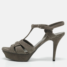Saint Laurent Paris: Сандалии  Tribute