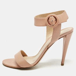 Gianvito Rossi: Бежевые сандалии 