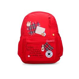 Converse Полиэстеровый рюкзак средний размер унисекс красный, Red cv2213004ps-002（team1342汪趣红包） | red