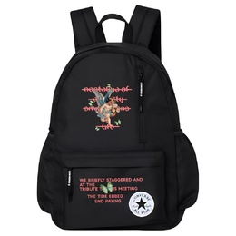 Converse Полиэстеровый рюкзак обычный унисекс черный, Cartoon Angel cv2213004ps-001(team378-ds f2) | cartoon angel