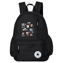 Converse Полиэстеровый рюкзак обычный унисекс черный, Cute Cartoon Pet cv2213004ps-001(team378-ds f2) | cute cartoon pet