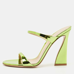 Gianvito Rossi: Зелёные сандалии  Aura