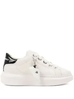 Karl Lagerfeld Kapri keychain patent-leather sneakers 31141377