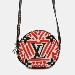 Louis Vuitton Crafty Boite Chapeau Claim Rouge Monogram Giant Shoulder Bag 1175601