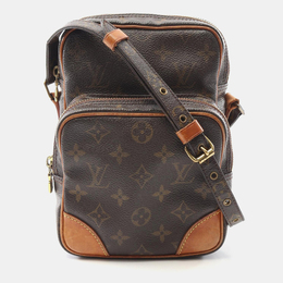 Louis Vuitton Louis Vuitton Amazon Brown Monogram Canvas Shoulder Bag 1176876