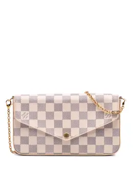 Louis Vuitton 2018 Damier Azur Pochette Felicie crossbody bag 31902498