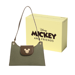 Disney Микки Синтетическая кожаная сумка через плечо женская коричневая, Brown dhf41134-a | brown