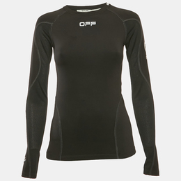 Off-White: Чёрная футболка 