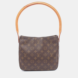 Louis Vuitton Looping MM Brown Monogram Canvas Shoulder Bag 1176935