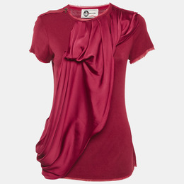 Lanvin: Красный топ 