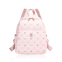 Disney Рюкзак из ПВХ серии Медвежонок Клубничка женский розовый белый, Pink 迪士尼双肩包bmk-72624 | pink