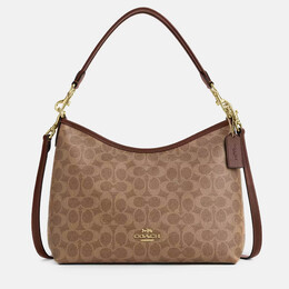 Coach: Коричневая сумка 