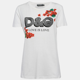 Dolce & Gabbana: Белая футболка  T