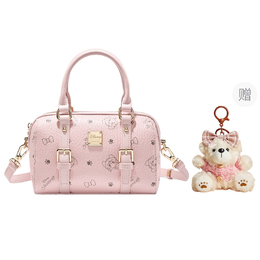Disney Женская розовая бархатная сумка из искусственной кожи, Pink[Includes Marie Cat Collection Limited Edition Box+Pendant] bnk-72545 | pink[includes marie cat collection limited edition box+pendant]