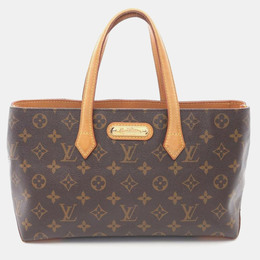 Louis Vuitton Wilshire PM Brown Monogram Canvas Tote 1185422