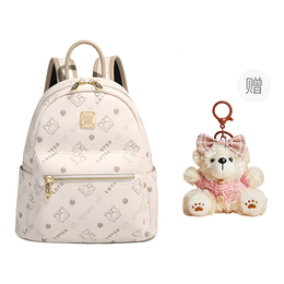 Disney Синтетический кожаный рюкзак средний женский разноцветный, White+Exquisite Pendant bmk-72525 | white+exquisite pendant
