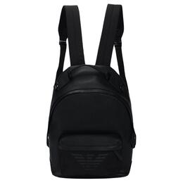 Emporio Armani Полиэстеровый рюкзак обычный мужской черный, Black y4o362-y154j-81073 | black