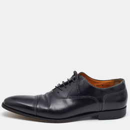 Santoni: Чёрные туфли 