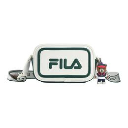 Fila Оригинальная женская сумка через плечо с эластаном бело-зеленая, White & Green f13w529161fgn | white & green