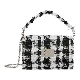 Furla Сумка через плечо миниатюрная из бархата в клетку bafkaco-bx1025-p0100