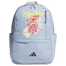 Adidas Тканевый рюкзак унисекс глянцевый синий, Bear Graffiti jy4768(team378-jxmm x1) | bear graffiti