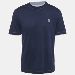 Brunello Cucinelli: Голубая футболка 