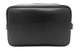 Longchamp Кожаная косметичка клатч унисекс чёрная 1005021047