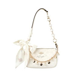 Coach Сумка из искусственной кожи, Little Bear Ribbon cw426-imxu5（team4-白银小花夲） | little bear ribbon