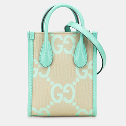 Gucci: Бежевая сумка  Interlocking G