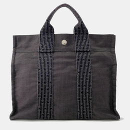 Hermes: Серая сумка-шоппер 