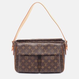 Louis Vuitton Viva Cite Gm Shoulder Bag Monogram Canvas Brown 1203595