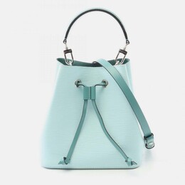 Louis Vuitton: Голубая сумка  Épi