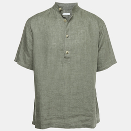 Loro Piana: Зелёная рубашка 