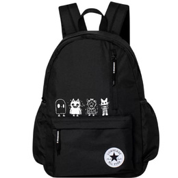 Converse Полиэстеровый рюкзак унисекс черно-белый, Monster Queue cv2213004ps-001（team307-玩具世界） | monster queue